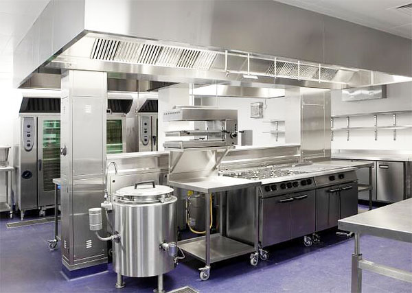 全自動(dòng)速凍水餃包裝機(jī)設(shè)備廚房展示圖