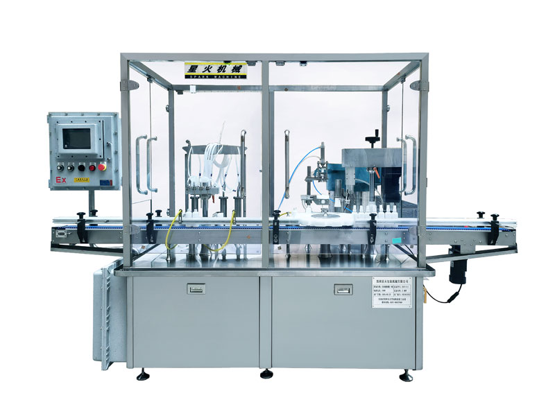 口服液自動(dòng)灌裝旋蓋一體機(jī)