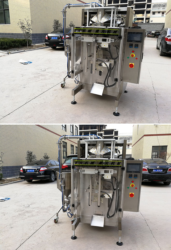 火鍋底料自動化包裝機(jī)械及細(xì)節(jié)實(shí)拍