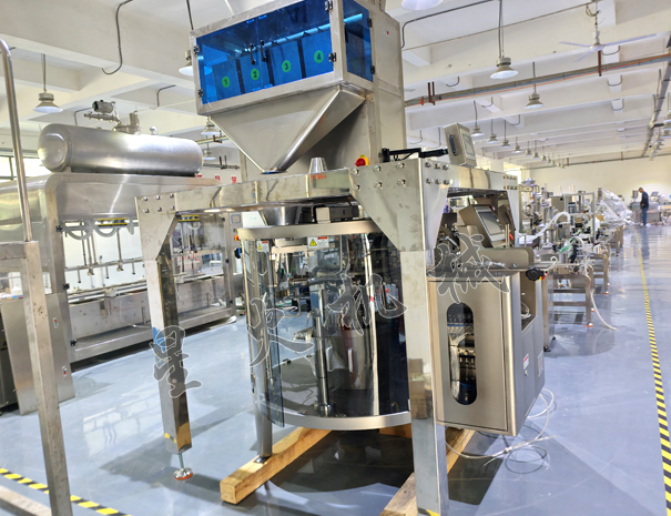 全自動給袋式麥片包裝機(jī)實(shí)拍圖